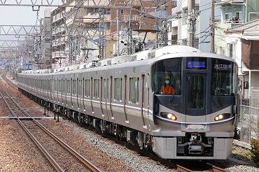 JR西日本 東海道本線新快速の旅 223系新快速8両セット近江