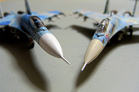 絶版希少品】 ヘルパ 1/200 ロシア空軍 SU-27UB フランカー 絶版希少品