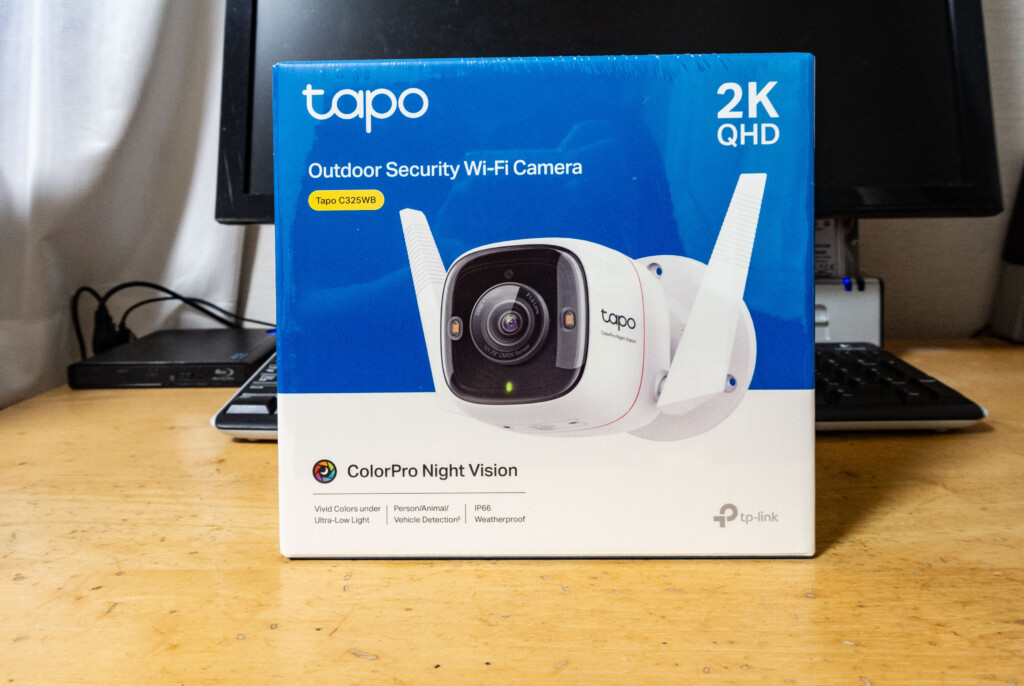 レビュー記事】セキュリティカメラ「Tapo C325WB」をレビューさせて
