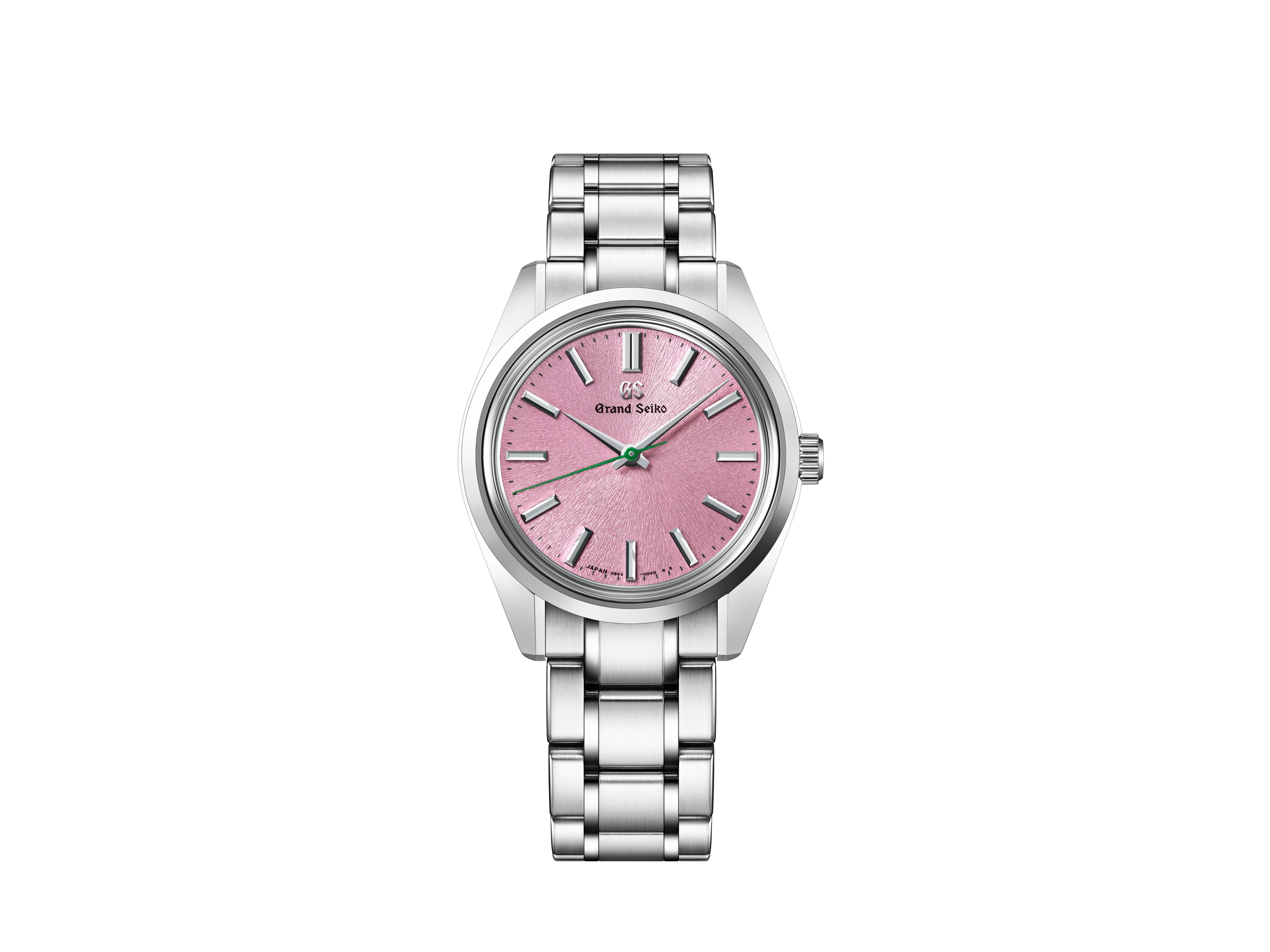 Pink Dial Stainless Steel Hanami Heritage Collection Watch | 36.5MM |