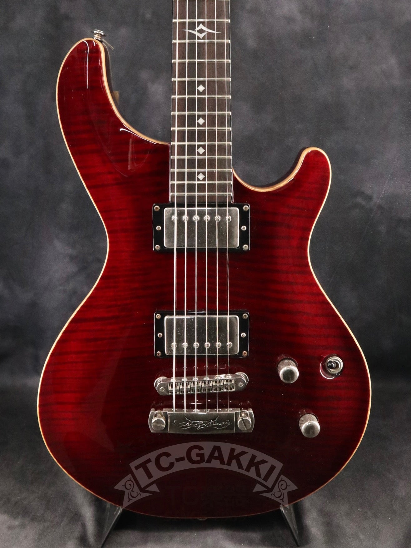 DBZ GUITARS Mondial FM ハードケース付き