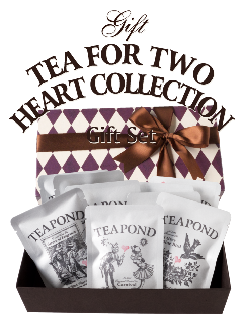 Tea for Two ハートコレクション ギフトセット｜紅茶専門店TEAPOND