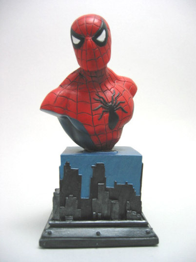 スパイダーマン「 ボウエン スパイダーマン ミニバストフィギュア