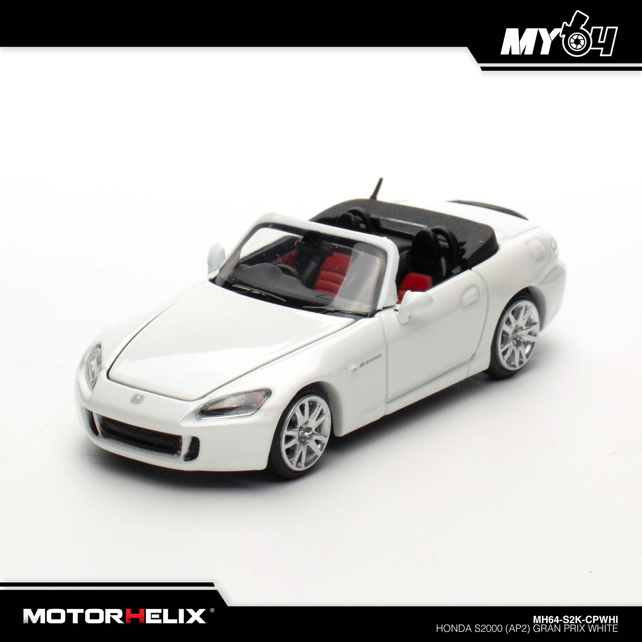 イグニッションモデル 2588 Honda S2000 Peal White IG2588 1/18 Honda