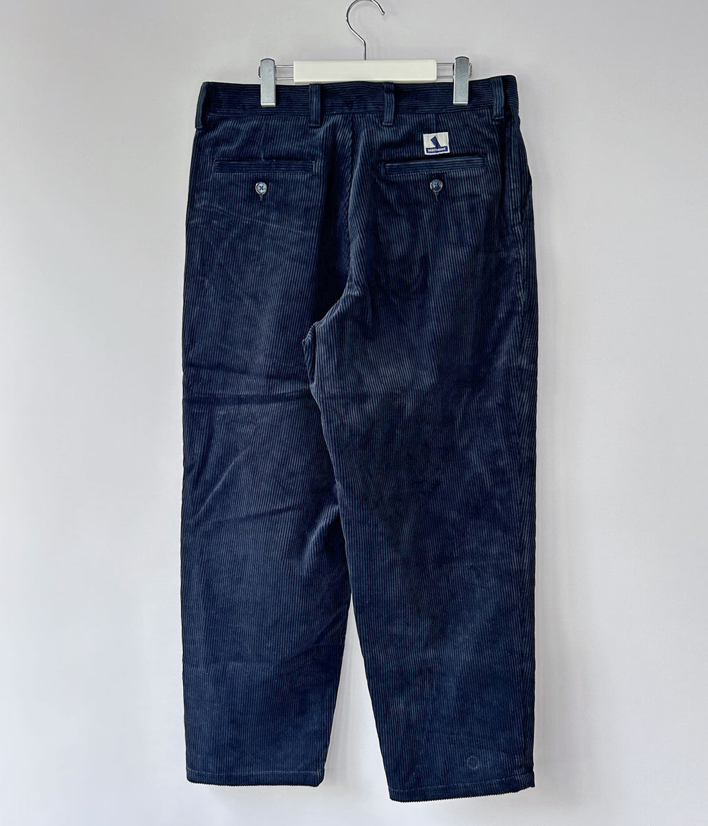 DESCENDANT/DC-3 CORDUROY TROUSERS (NAVY)