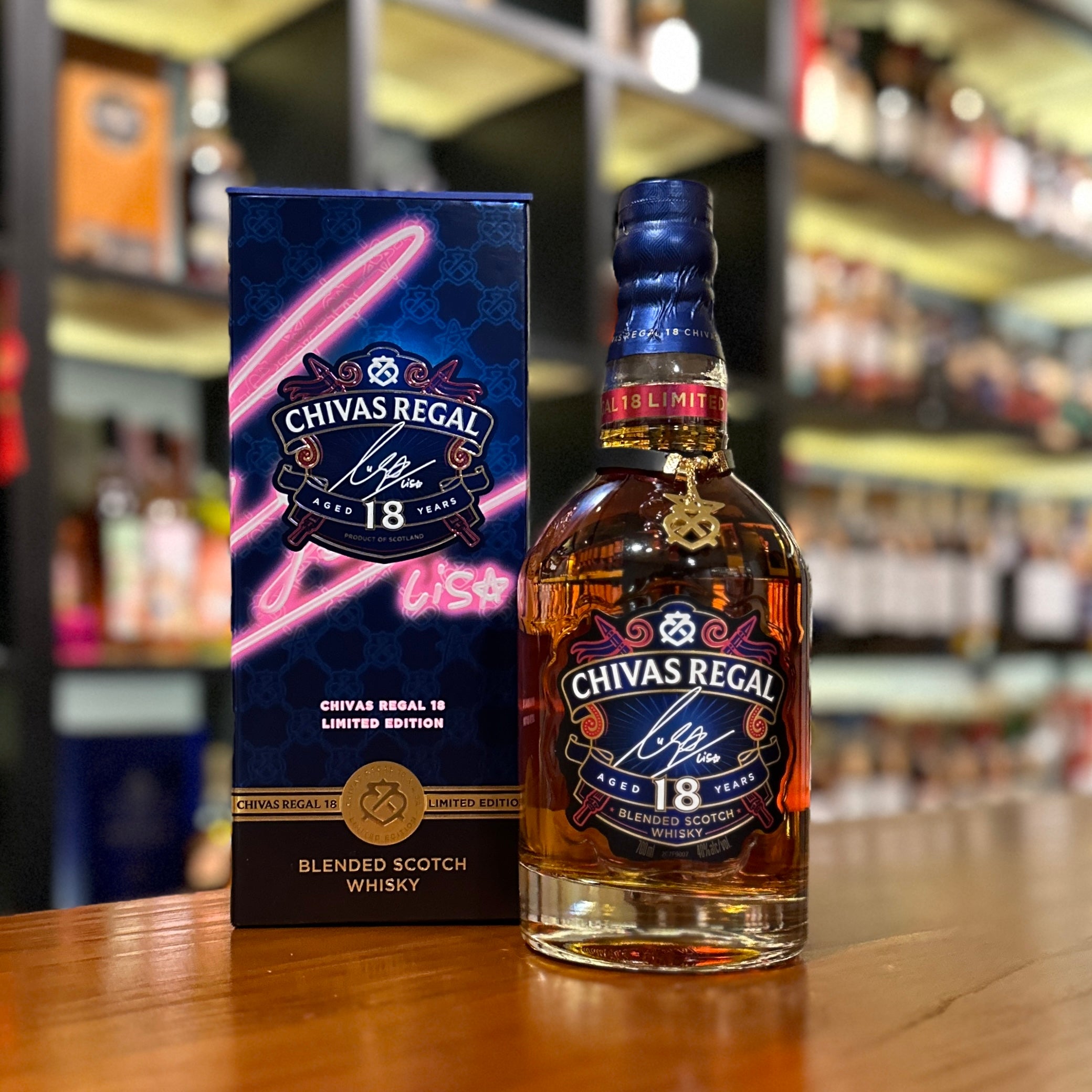 新品CHIVAS REGAL 18年× LISA LIMITED EDITION Chivas Regal 18 Year
