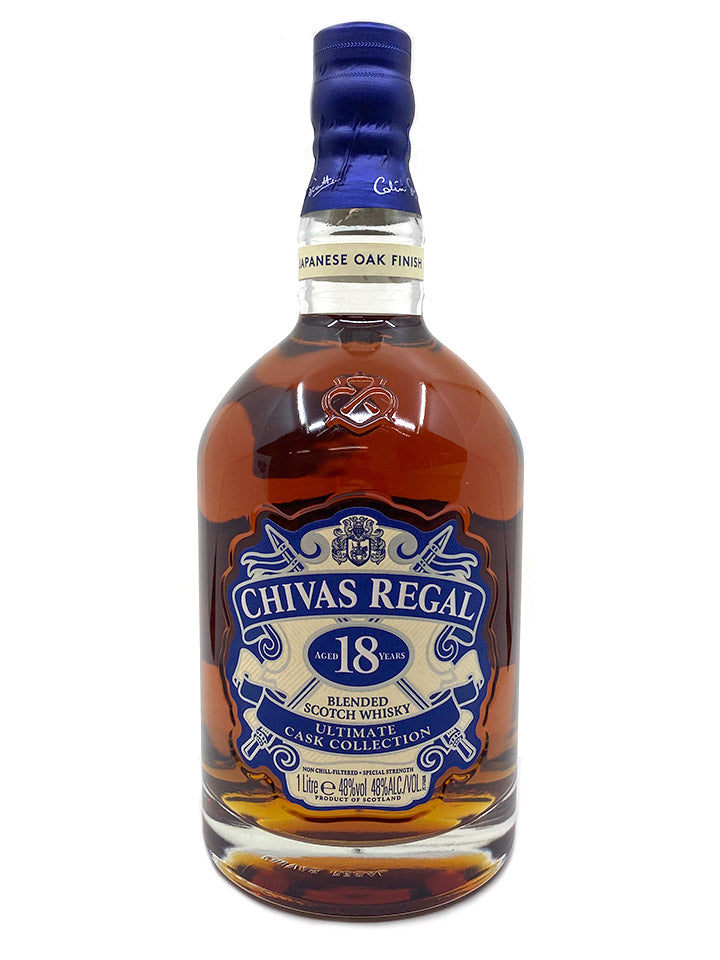 Chivas Regal 18 Limited Edition Japanese Oak Finish Blended Whisky