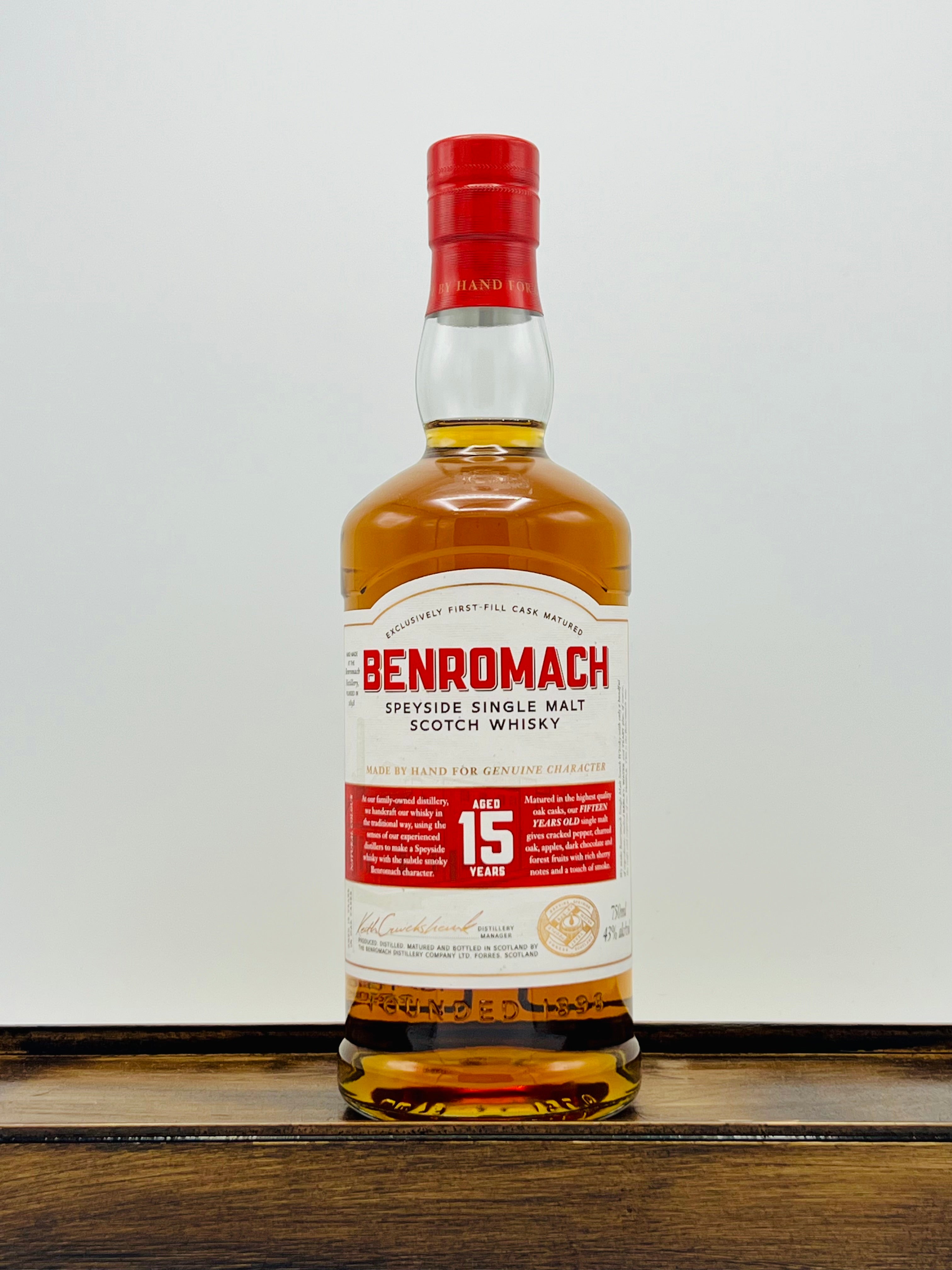 Benromach 15 Year Single Malt Scotch Whisky