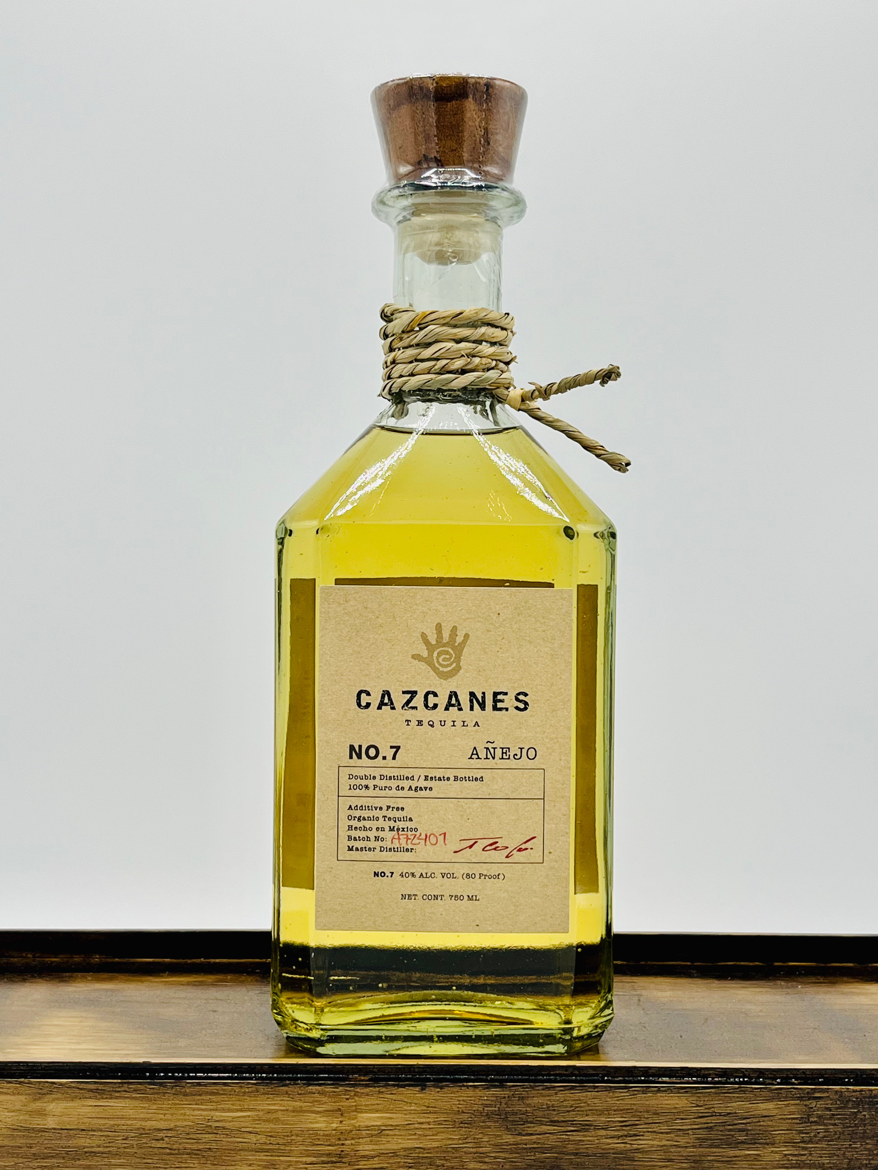 新品・未開封Cazcanes No.7 Blanco テキーラ Cazcanes 'No. 7' Blanco