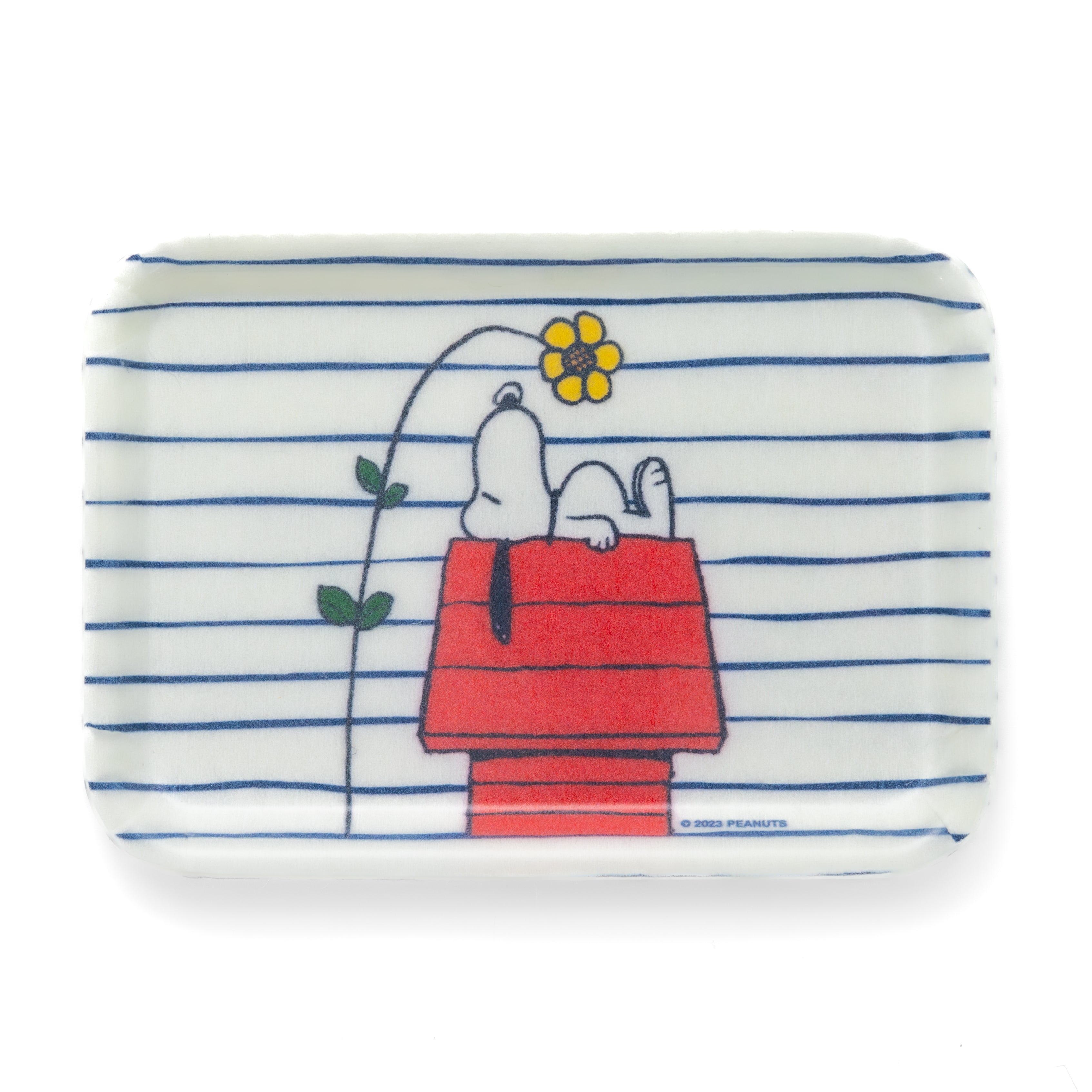 Three Potato Four x Peanuts® - Doghouse Flower Vintage-Style Tray