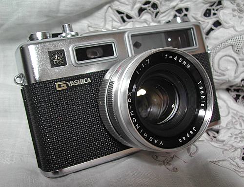 分解清掃済み☆ YASHICA ELECTRO35 ゴールドメカニカ初期保証☆➂ 分解