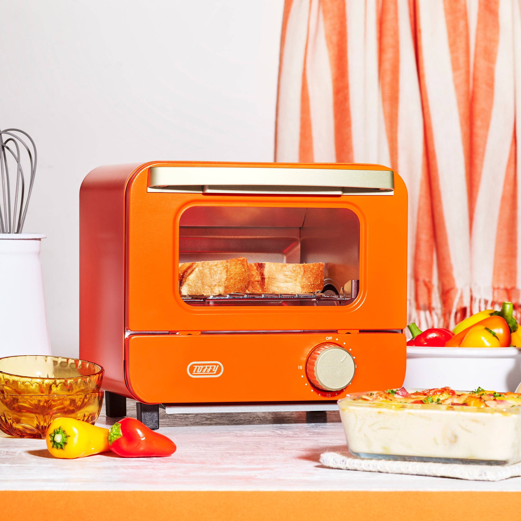 TOFFY HAPPY COLLECTION オーブントースターミニ ｜ Toffy公式