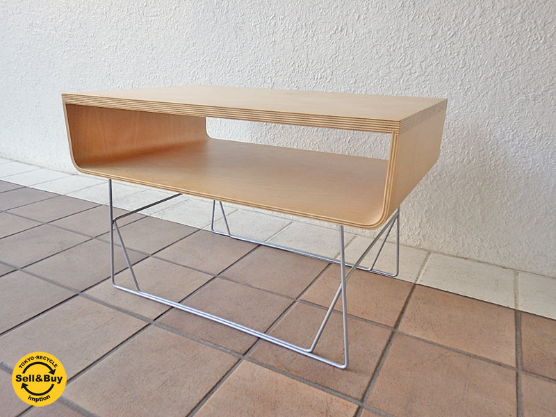 オフィー offi スクープテーブル Scoop Table バーチ材 プライウッド