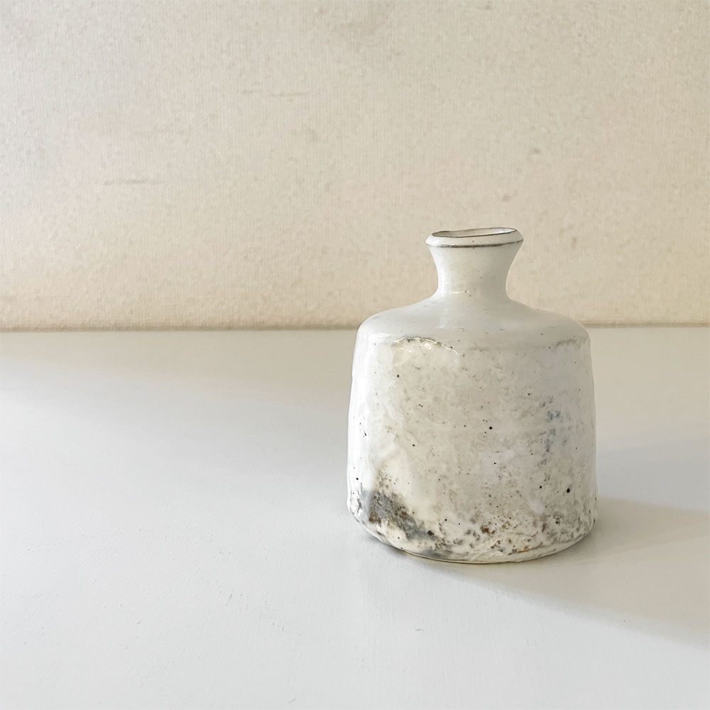 番浦史郎 作 手桶一輪挿 番浦史郎 作 手桶一輪挿 番浦史郎作 花瓶 高さ