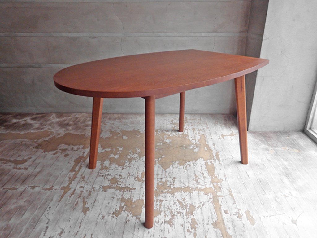 高品質 Francfranc パルセイロ 変形ダイニングテーブル 北欧 フラン