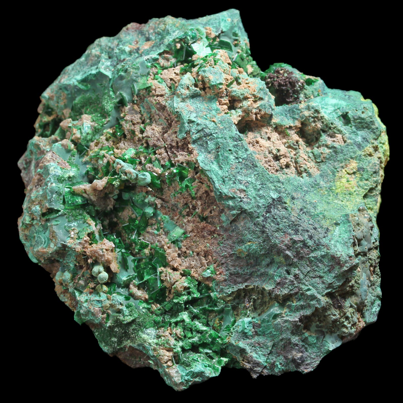 燐銅ウラン鉱 torbernite コンゴ産 放射性鉱物 燐銅ウラン鉱