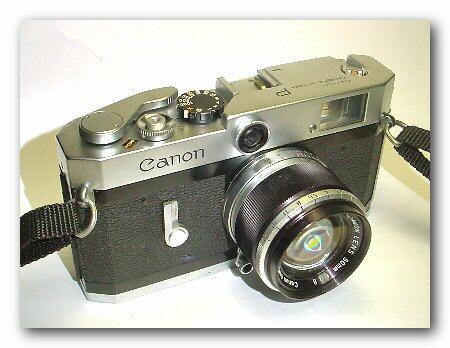 ☆Canon 7☆35mmフォーカルプレーンシャッター式距離計連動カメラ