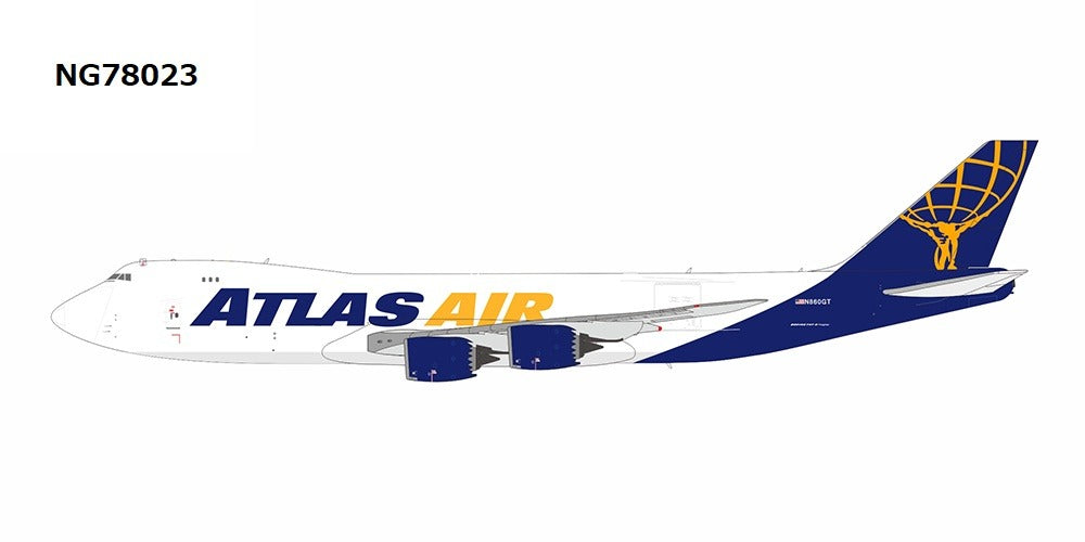 NG Models 【予約商品】B747-8F アトラス航空 N860GT 1/400