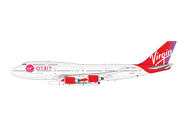 ヴァージンオービット B747 400 Virgin Orbit Boeing 747-400 N744VG