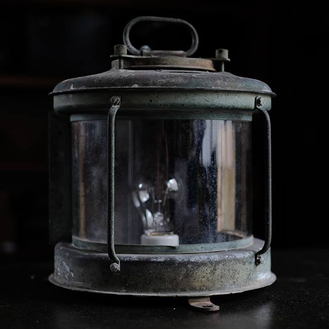 船尾燈 船用照明 マリンランプ 昭和レトロ アンティーク照明 海外使用
