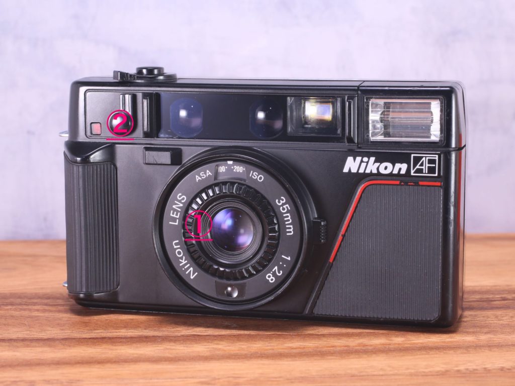 ニコン / Nikon L35 AD AD2 AF 整備したり部品取りにしたり フィルム