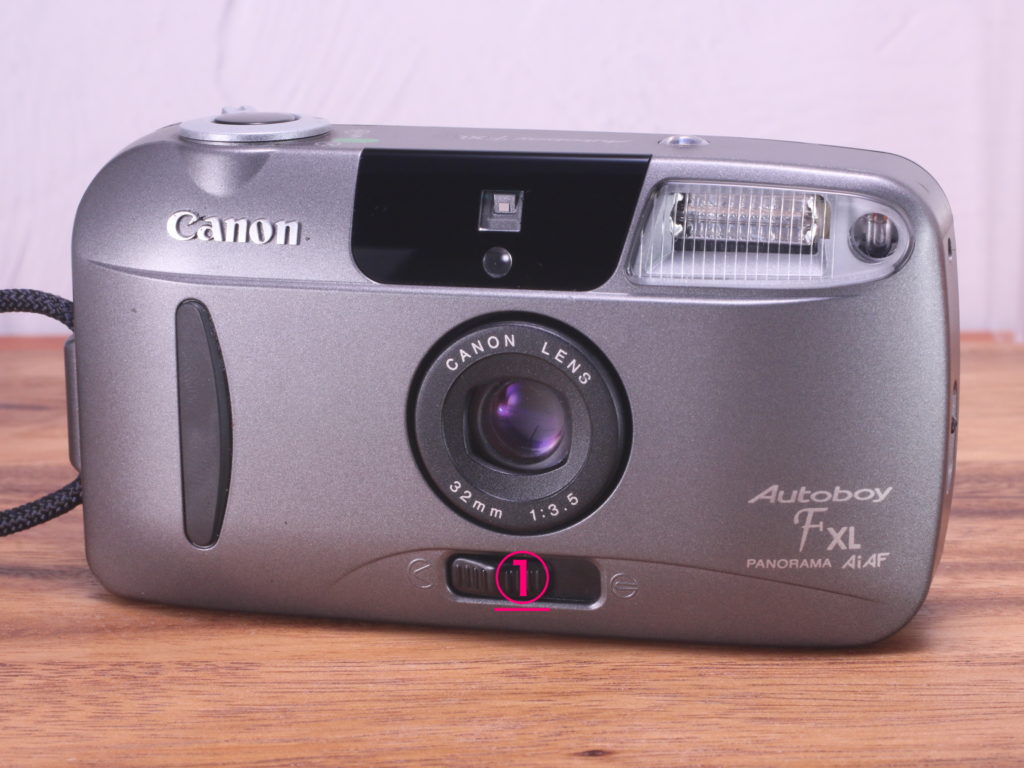 Canon Autoboy F XL (オートボーイ)フィルムカメラ ケース付 オート