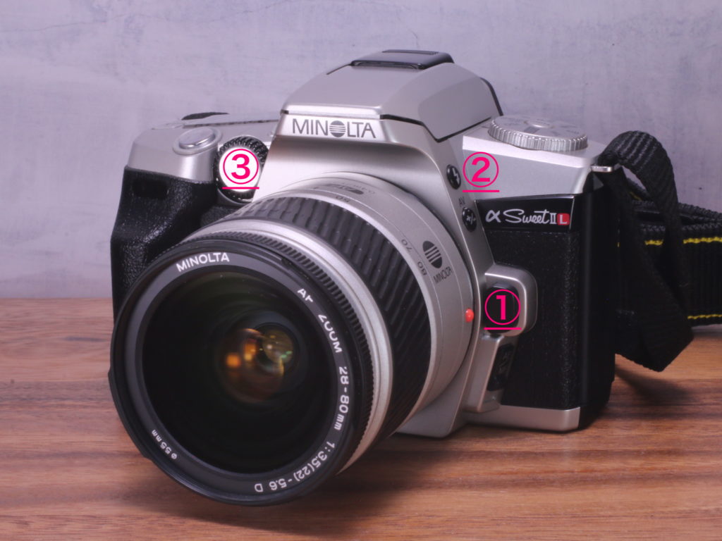Minolta α Sweet II 一眼レフフィルムカメラ の使い方 | Totte Me Camera