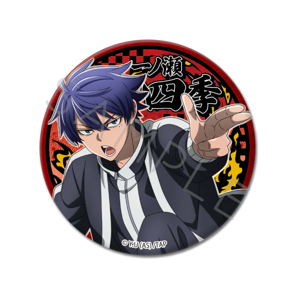 一ノ瀬四季 桃源暗鬼 缶バッジ レア premium shop 原作 一ノ瀬四季