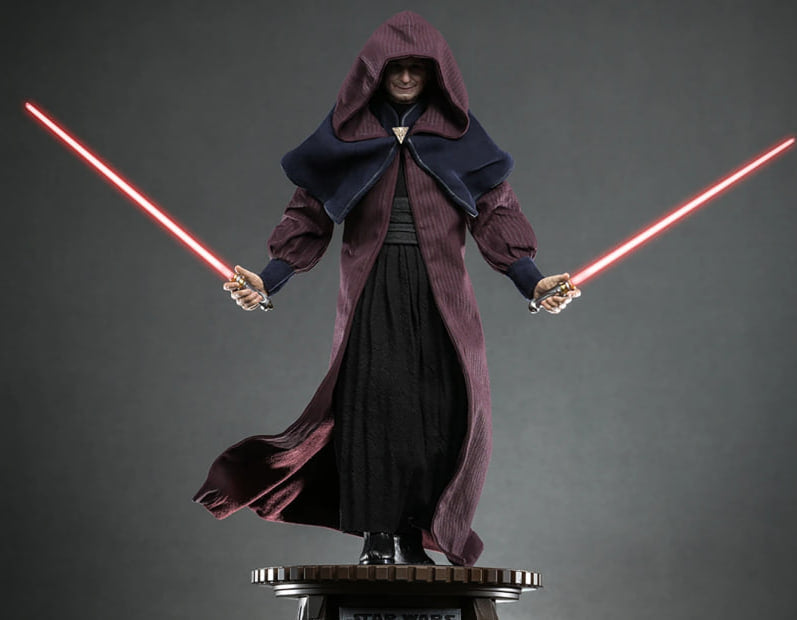 READY🔥Hot Toys Star Wars TMS102 The Clone Wars – Darth Sidious 1