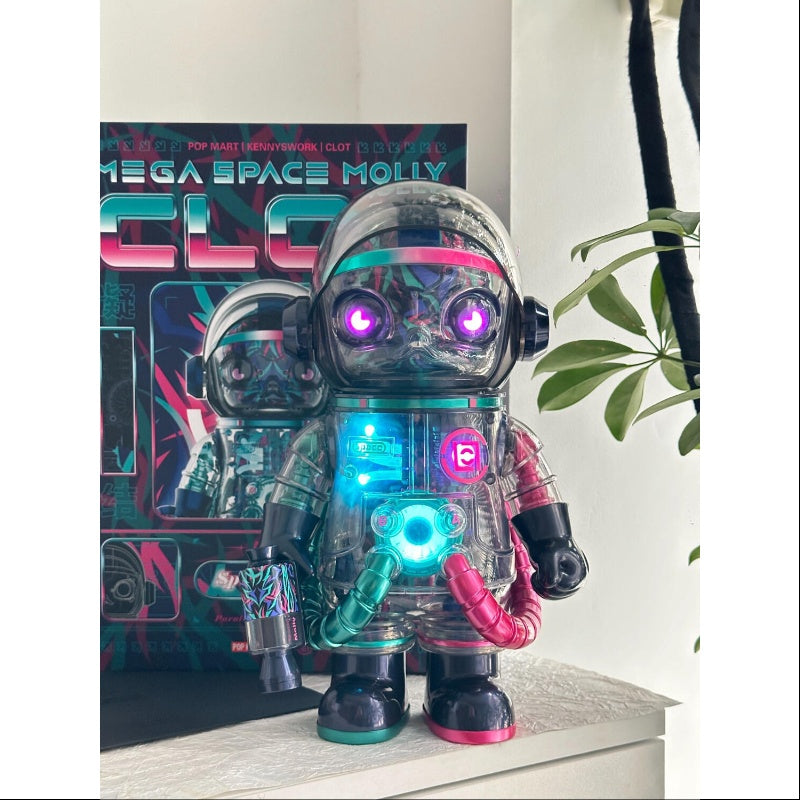 MEGA SPACE MOLLY 400% CLOT Magenta Alienegra 2024 Limited – TOYSEZ