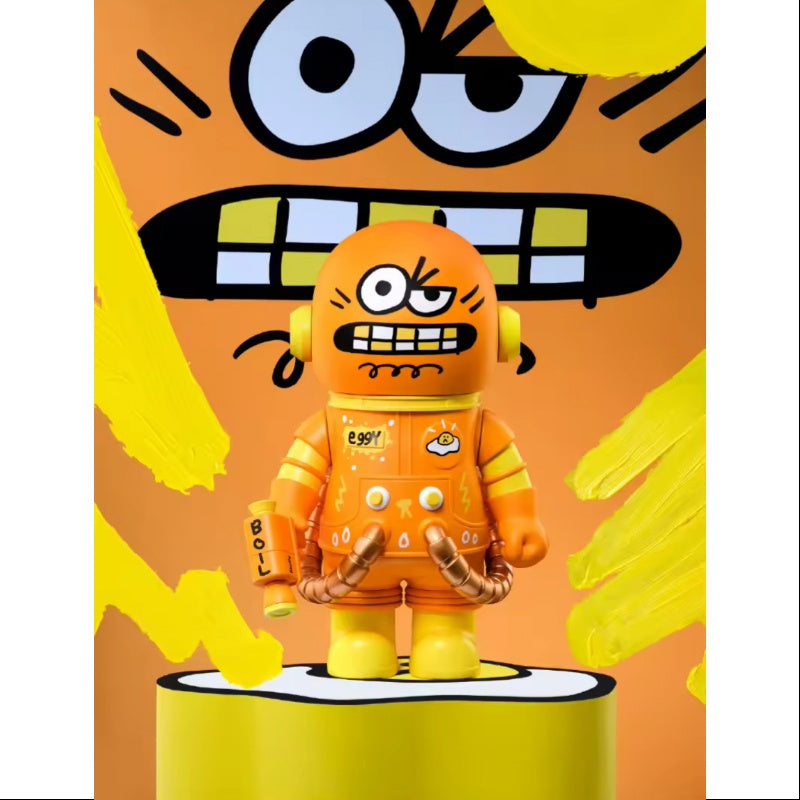 MEGA SPACE MOLLY 400% Jon Burgerman Space Cadets Series EGGY 2025