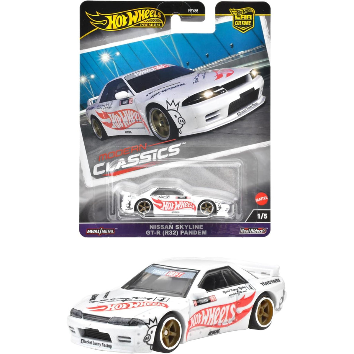 ホットウィールカスタム 日産 R32 GTR マジョーラ✩深リム☆トミカ改造