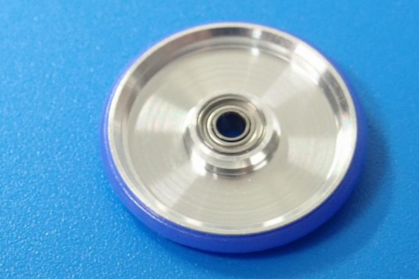 15426 19mmプラリング付アルミベアリングローラー(ディッシュタイプ