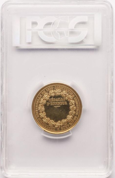 動画あり】アンティークコイン フランス1855年ナポレオン フランス初