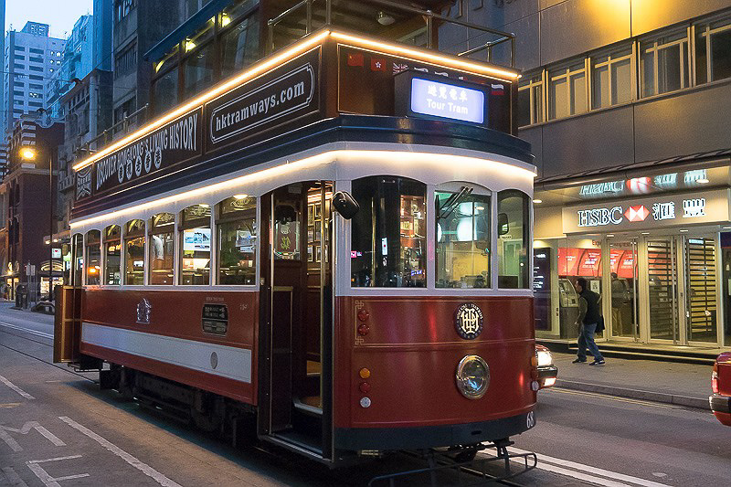 香港 2階建路面電車「保心安 香港百年名碑」模型 1500台 限定版