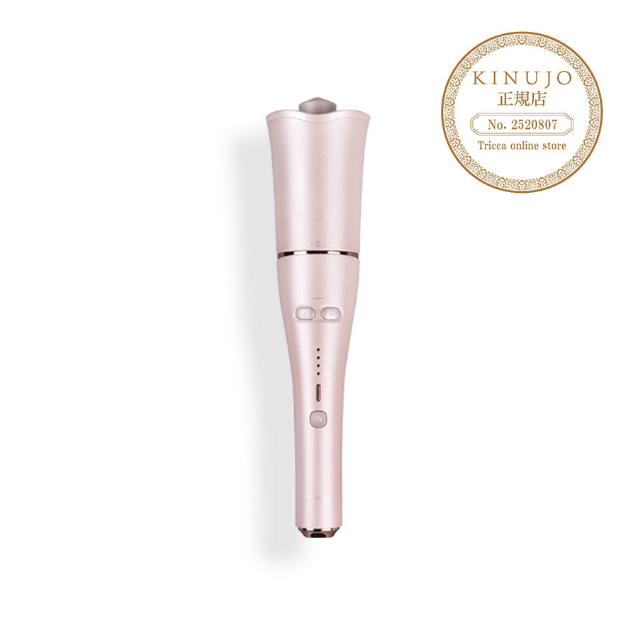 SCS024 KINUJO spin＆curl SILK PLATE オートカールヘアアイロン