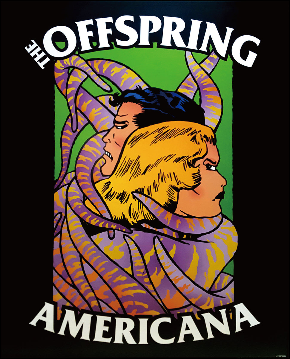 Offspring Americana Promotion Poster 1998 / Frank Kozik – Triangle