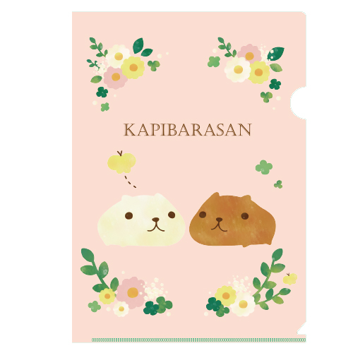 カピバラさん ウェディング クリアファイル 発売中