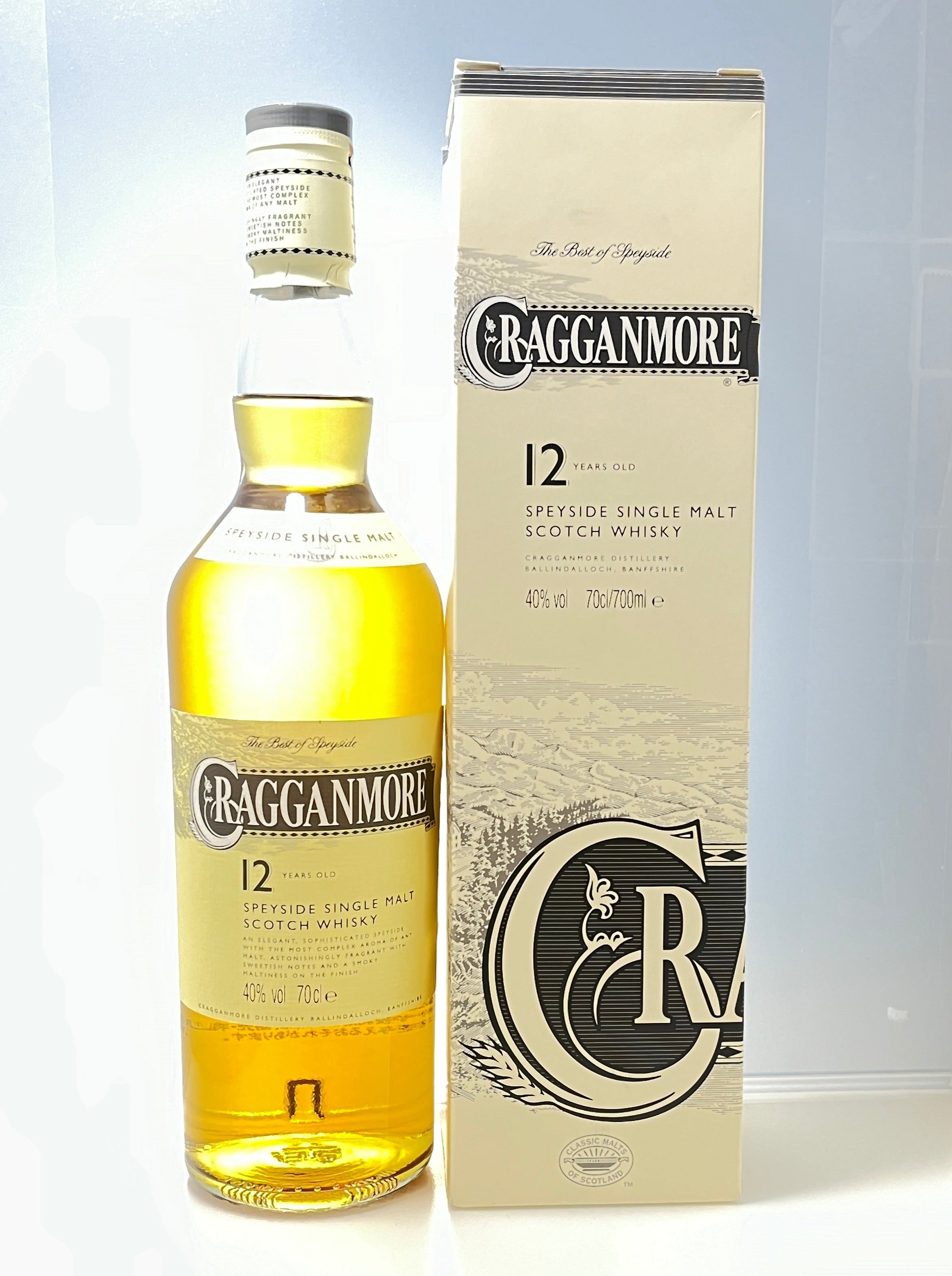 クラガンモア12年700ml【スコッチウイスキー】 – TOKYO SAKE OF VALUE