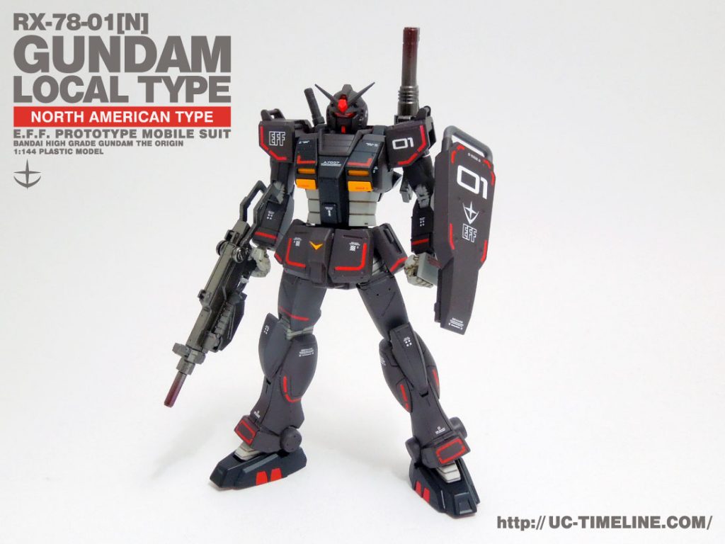 HGTO 局地型ガンダム（北米戦仕様）完成報告。 – UC-TIMELINE