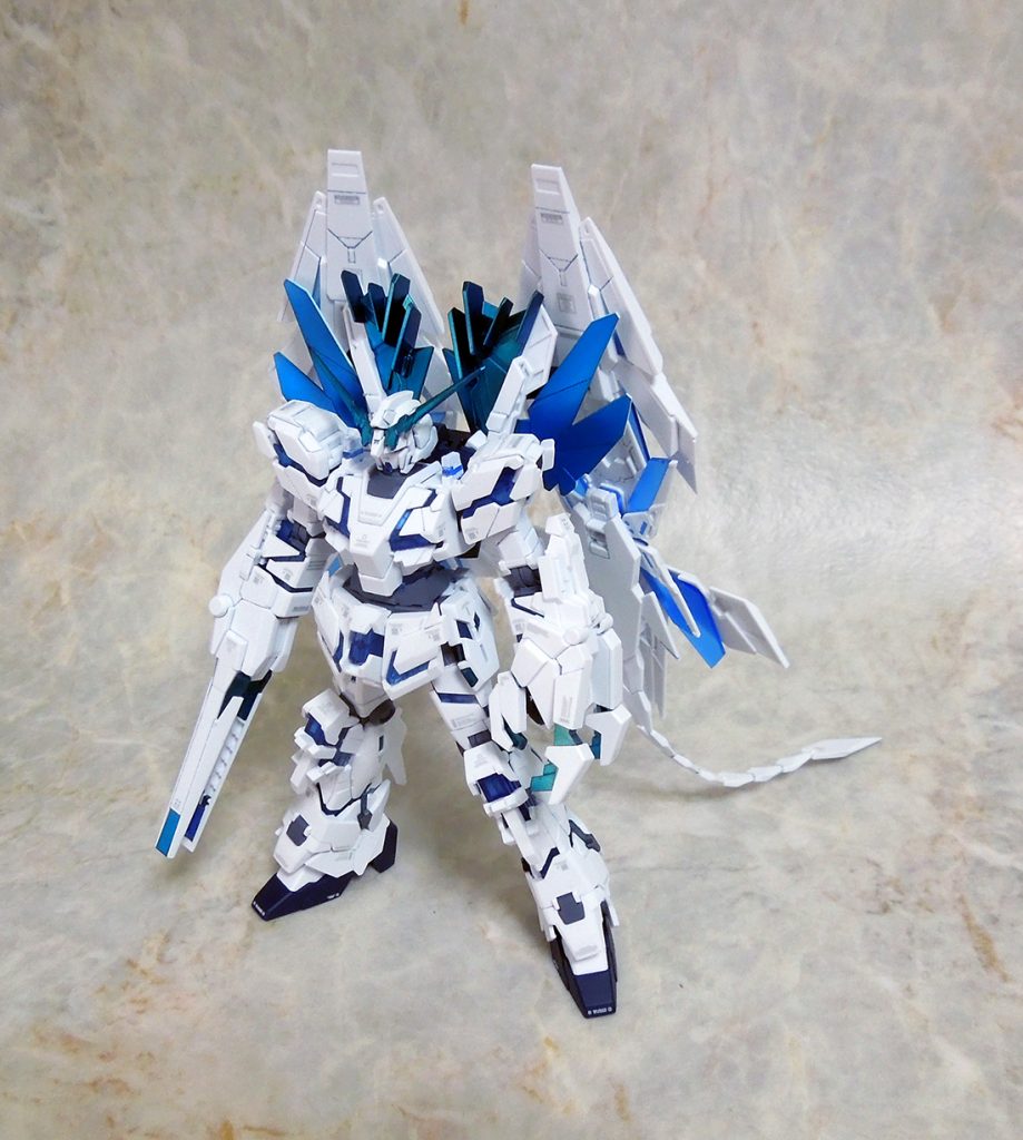 HG ユニコーンガンダムペルフェクティビリティ全塗装品