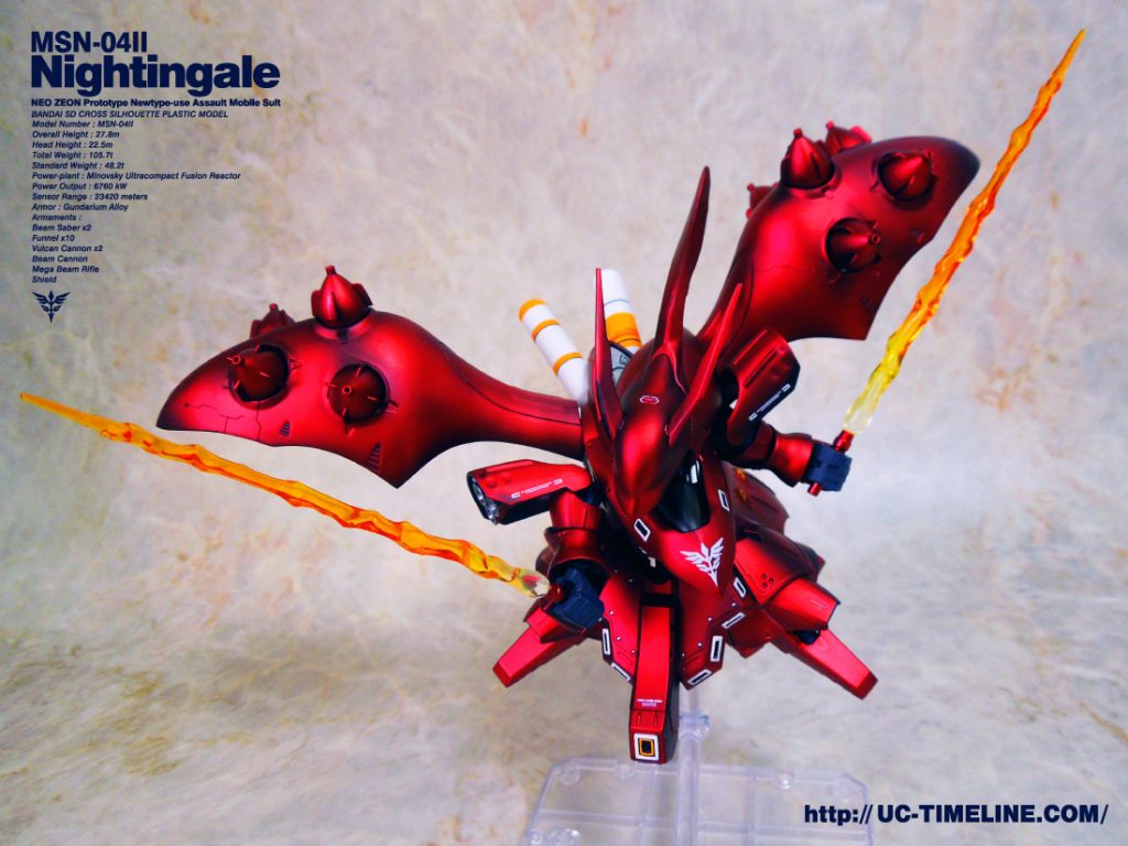 SDCS ナイチンゲール完成報告 – UC-TIMELINE. ガンプラ好きだけど