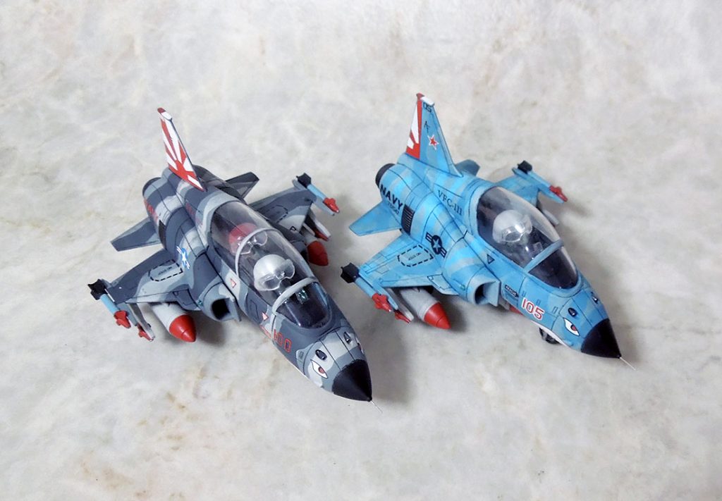 フリーダムモデルキット コンパクトシリーズアメリカ海軍 F-5E & F