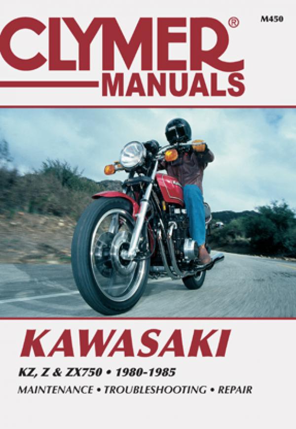 Kawasaki KZ, Z and ZX750 Motorcycle (1980-1985) Service Repair