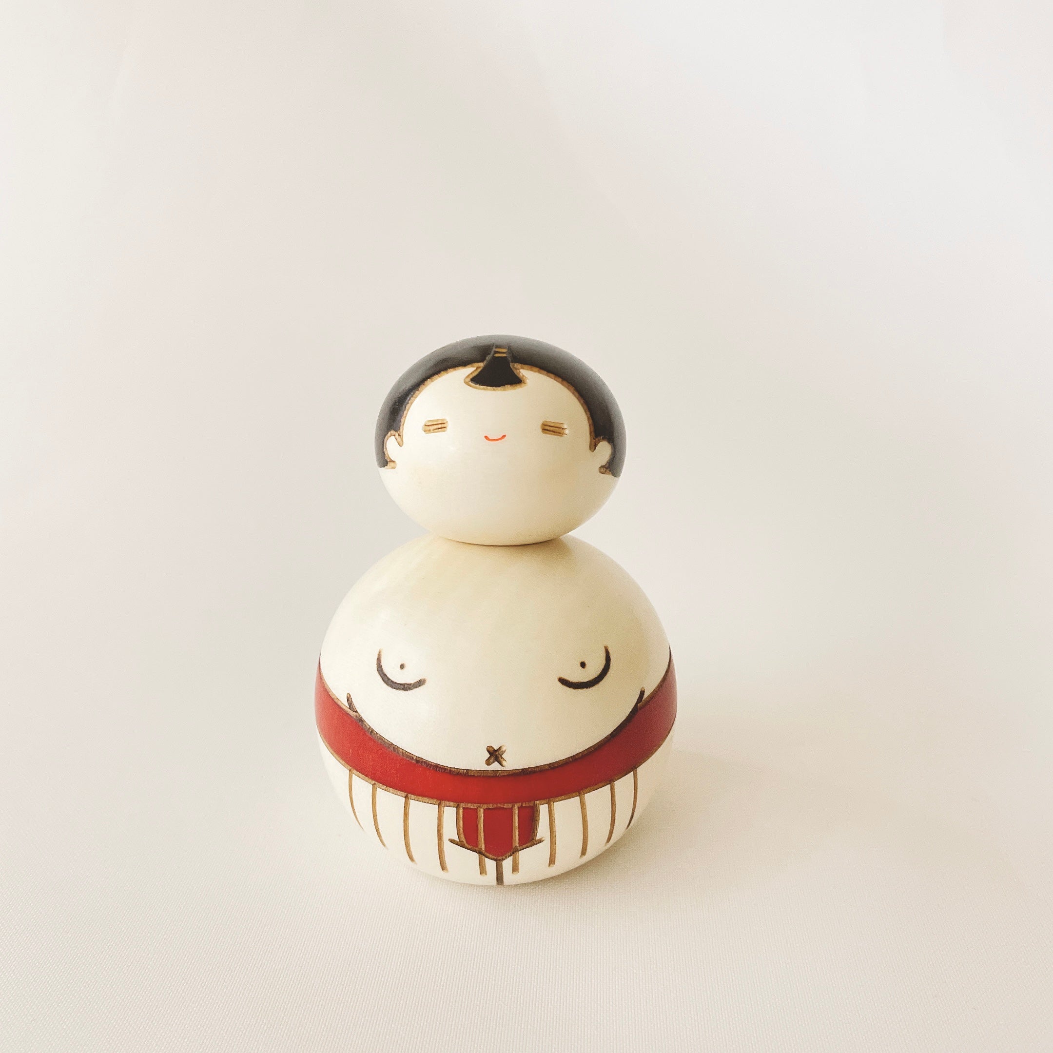 お相撲さん 赤｜卯三郎こけし公式オンラインストア