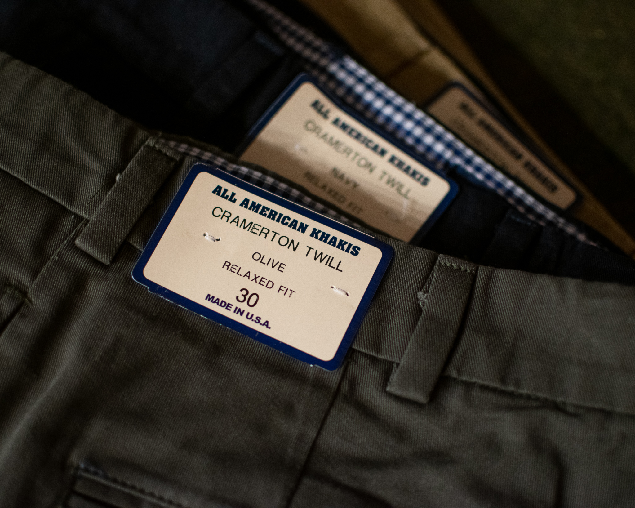 ALL AMERICAN KHAKIS: NEW COLORS ARRIVED! | USONIAN GOODS STORE