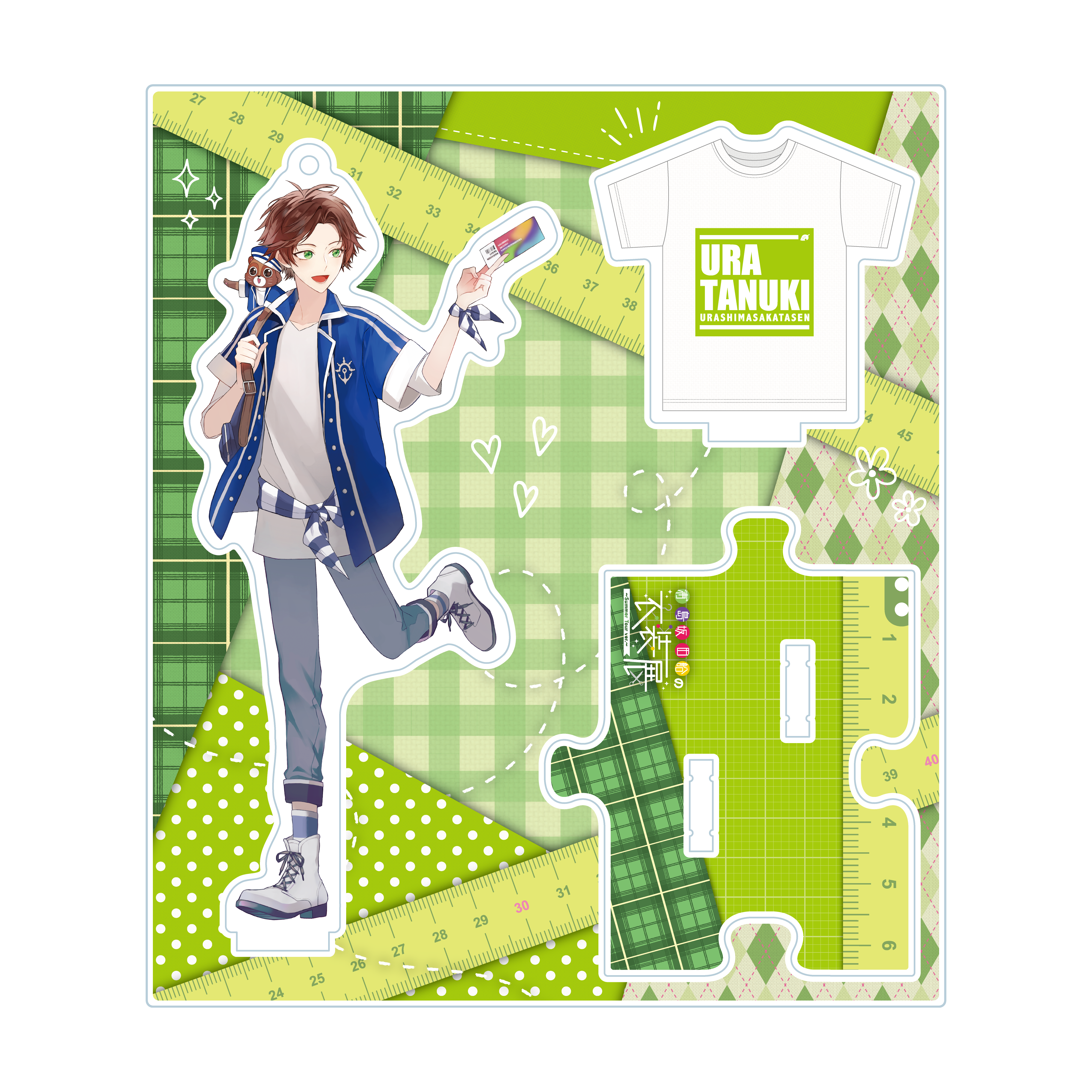 アクリルスタンド うらたぬき – 浦島坂田船公式オンラインストア