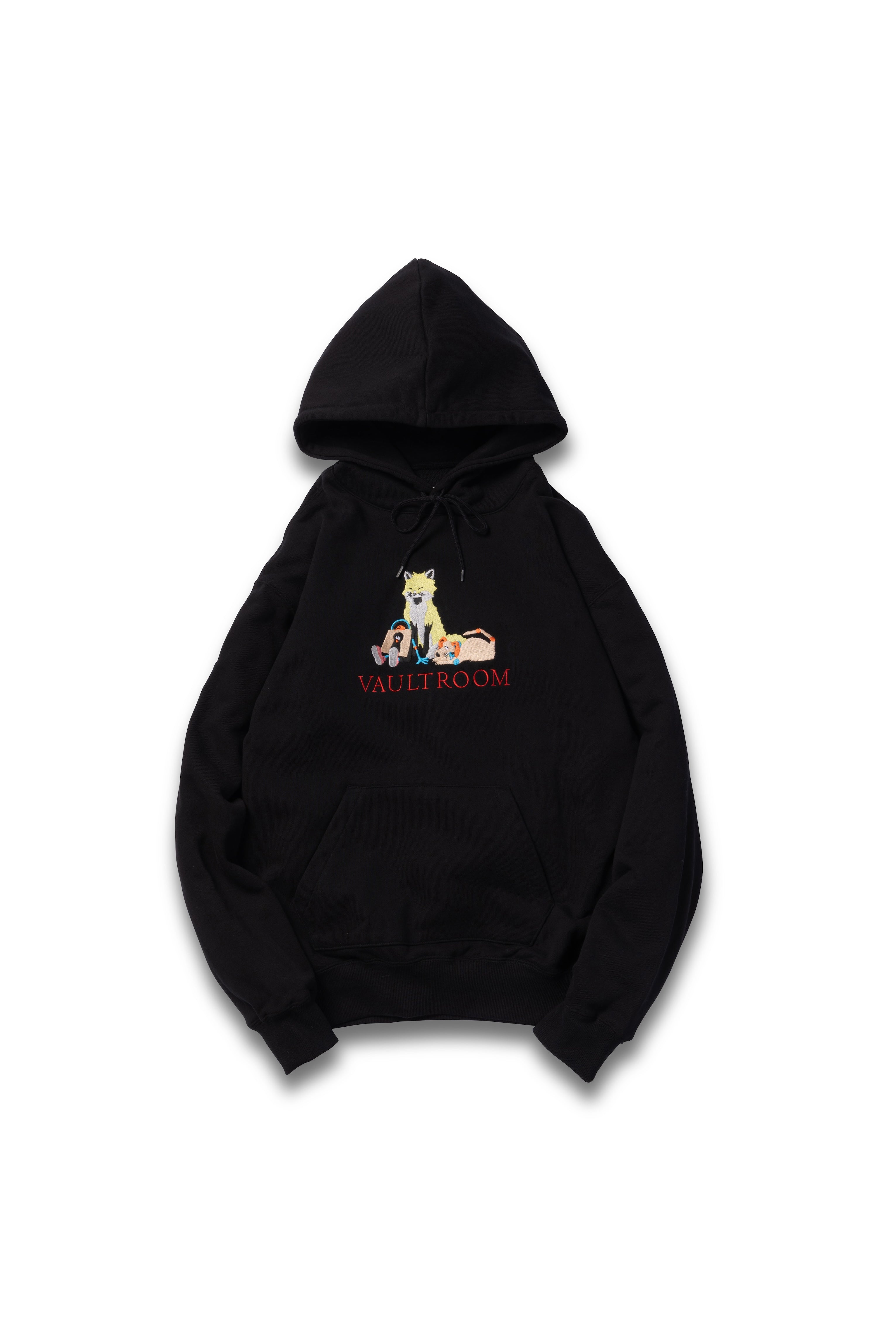 vaultroom × selly パーカー ブラック Lサイズ