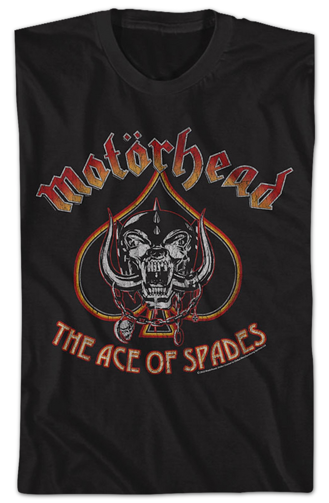 The Ace Of Spades Motorhead T-Shirt