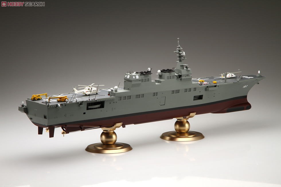 フジミ 1/350 DDH-182 ヘリコプター護衛艦いせ レビュー | 模型の花道